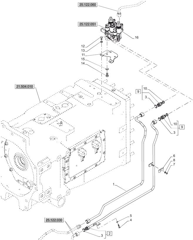 New Holland T6070 Regen zawor hydr 47979581R - Hydraulický ventil pro Zemědělská technika: obrázek 1 New Holland T6070 Regen zawor hydr 47979581R - Hydraulický ventil pro Zemědělská technika: obrázek 1