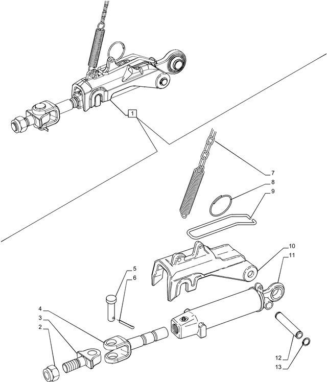 New Holland T6090 T6070 Drazek stabilizatora 87600527 - Stabilizátor pro Traktor: obrázek 1 New Holland T6090 T6070 Drazek stabilizatora 87600527 - Stabilizátor pro Traktor: obrázek 1