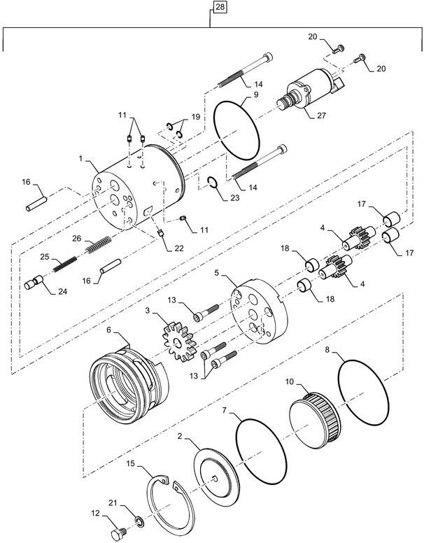 New Holland T6090 T6070 Regen pompa hydraul 87543729R - Hydraulické čerpadlo pro Zemědělská technika: obrázek 1 New Holland T6090 T6070 Regen pompa hydraul 87543729R - Hydraulické čerpadlo pro Zemědělská technika: obrázek 1