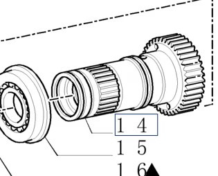 New Holland T7 T6050 TM165 TM155 TM150 TM140 TM145 Koło Zębate 5164739 - Díly pásových podvozků pro Zemědělská technika: obrázek 1 New Holland T7 T6050 TM165 TM155 TM150 TM140 TM145 Koło Zębate 5164739 - Díly pásových podvozků pro Zemědělská technika: obrázek 1