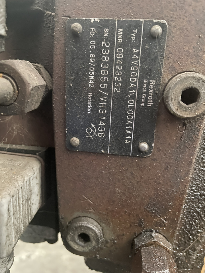 Pompa hydrauliczna hydromatik Rexroth A4V90DA1 0L001A1A - Hydraulické čerpadlo pro Zemědělská technika: obrázek 2 Pompa hydrauliczna hydromatik Rexroth A4V90DA1 0L001A1A - Hydraulické čerpadlo pro Zemědělská technika: obrázek 2