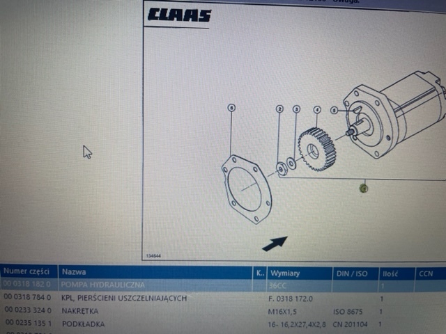 Pompa oleju claas claas Targo c50 c40 0003181820 - Olejové čerpadlo pro Teleskopický manipulátor: obrázek 4 Pompa oleju claas claas Targo c50 c40 0003181820 - Olejové čerpadlo pro Teleskopický manipulátor: obrázek 4