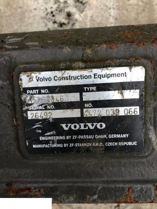 VOLVO L35 - Most Napędowy - Náprava a díly pro Stavební technika: obrázek 2 VOLVO L35 - Most Napędowy - Náprava a díly pro Stavební technika: obrázek 2