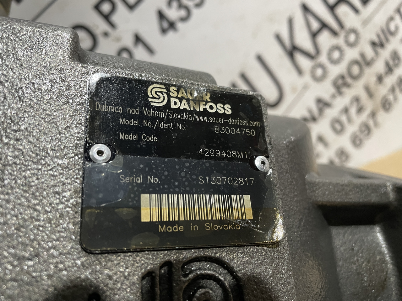 Valtra S354 Massey 8480 - pompa hydrauliczna 4299408M1 4299408M2 - Hydraulické čerpadlo pro Zemědělská technika: obrázek 4 Valtra S354 Massey 8480 - pompa hydrauliczna 4299408M1 4299408M2 - Hydraulické čerpadlo pro Zemědělská technika: obrázek 4