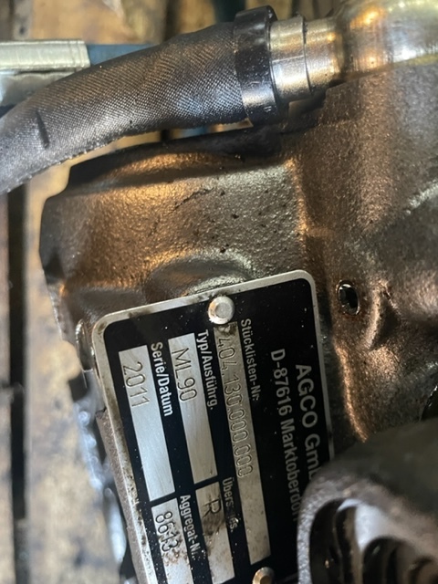 Vario ML90 , fendt Vario - Převodovka pro Zemědělská technika: obrázek 2 Vario ML90 , fendt Vario - Převodovka pro Zemědělská technika: obrázek 2