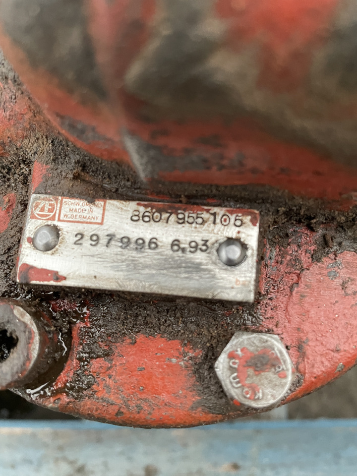 ZF 4PW45H1 Zettelmayer Volvo - skrzynia biegów - pompa tłokowa 8607955105 - Převodovka pro Zemědělská technika: obrázek 4 ZF 4PW45H1 Zettelmayer Volvo - skrzynia biegów - pompa tłokowa 8607955105 - Převodovka pro Zemědělská technika: obrázek 4