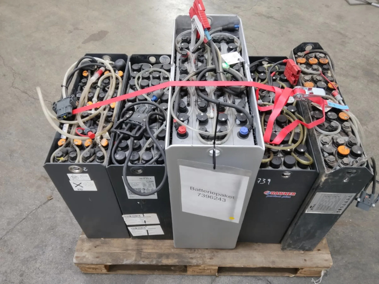 Battery Package 5x Batteries - Akumulátor pro Manipulační technika: obrázek 5 Battery Package 5x Batteries - Akumulátor pro Manipulační technika: obrázek 5