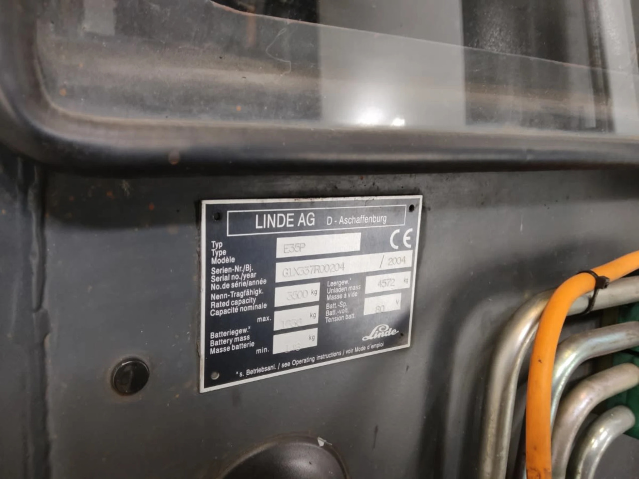 Linde E35P - Elektrický vysokozdvižný vozík: obrázek 5 Linde E35P - Elektrický vysokozdvižný vozík: obrázek 5