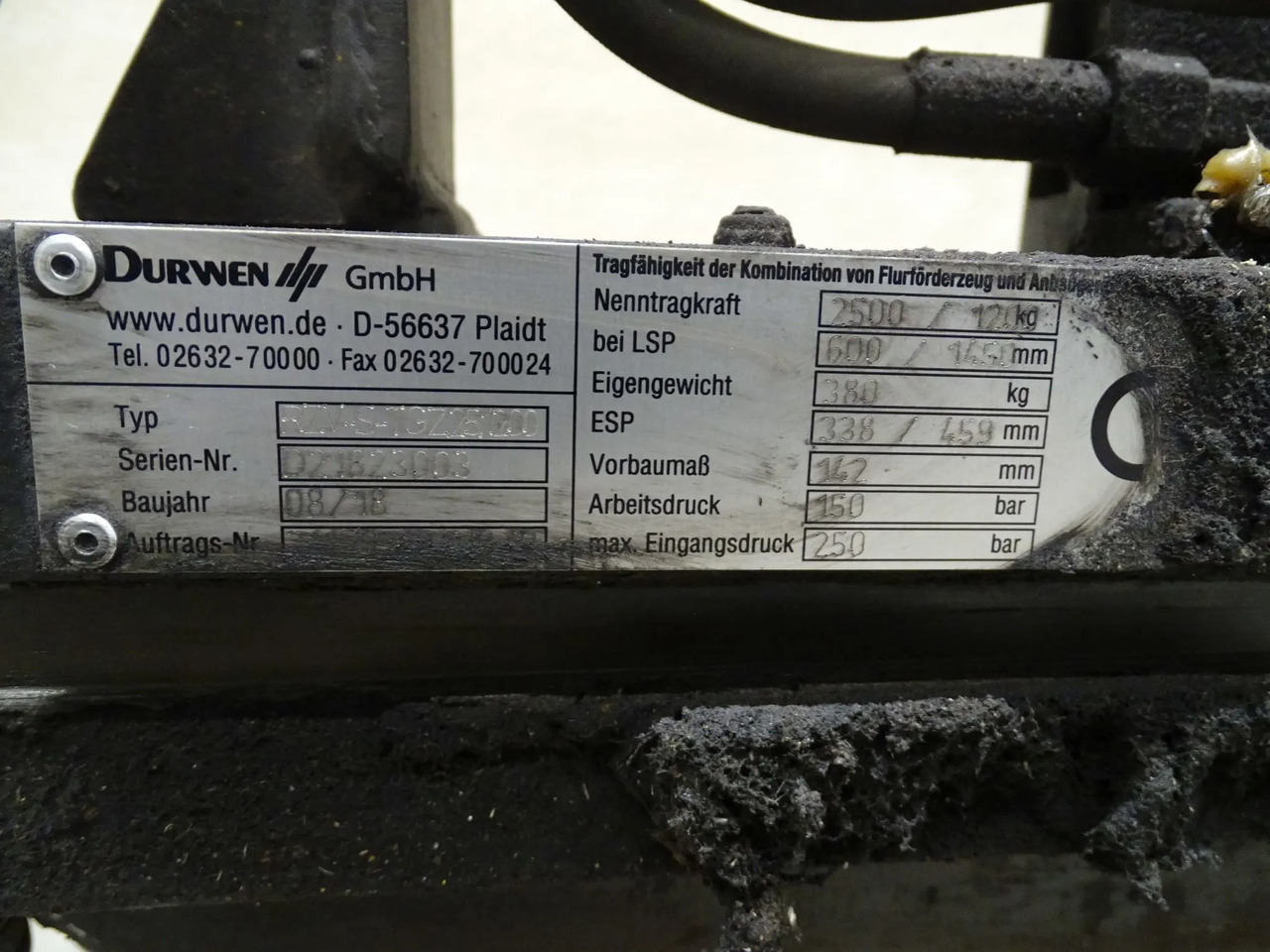 Durwen RZV-S-TGZ.25.1200 - Příslušenství pro Manipulační technika: obrázek 4 Durwen RZV-S-TGZ.25.1200 - Příslušenství pro Manipulační technika: obrázek 4