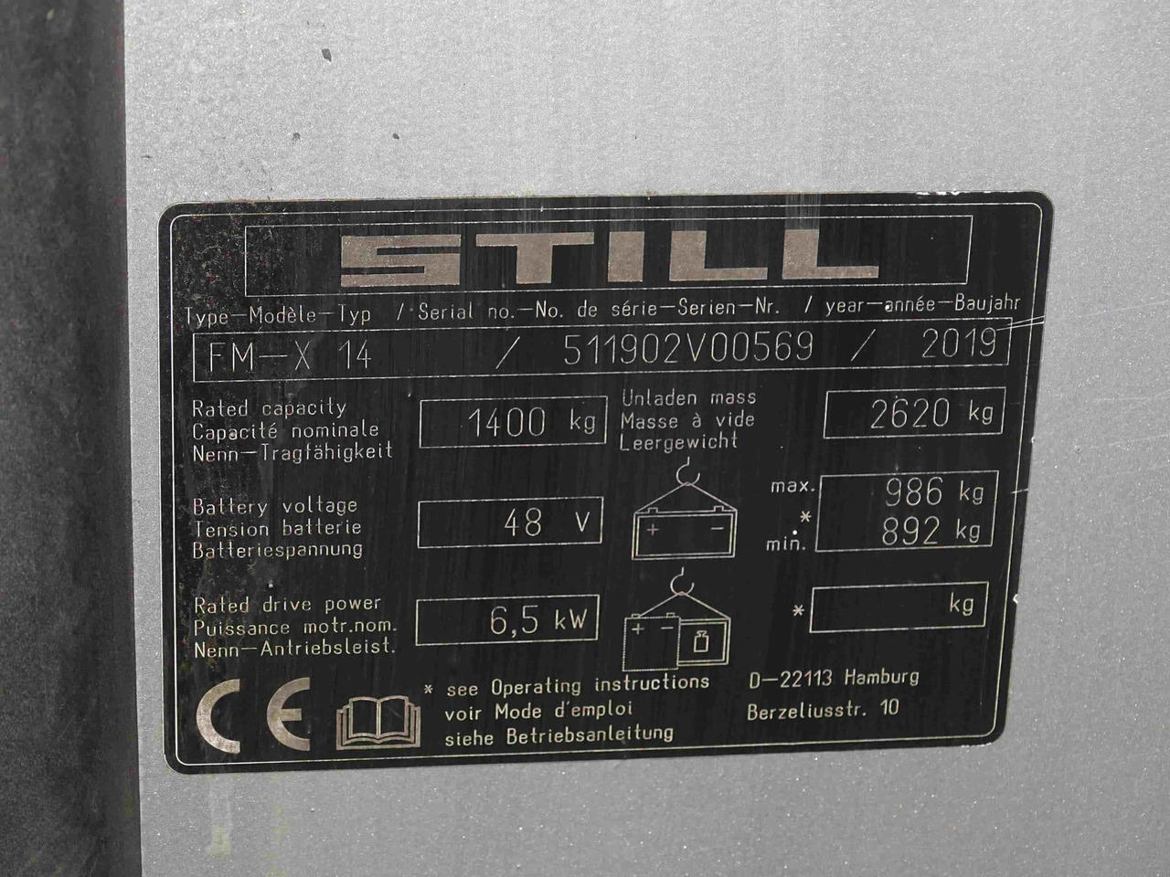 STILL FM-X14 - Retrak: obrázek 2 STILL FM-X14 - Retrak: obrázek 2