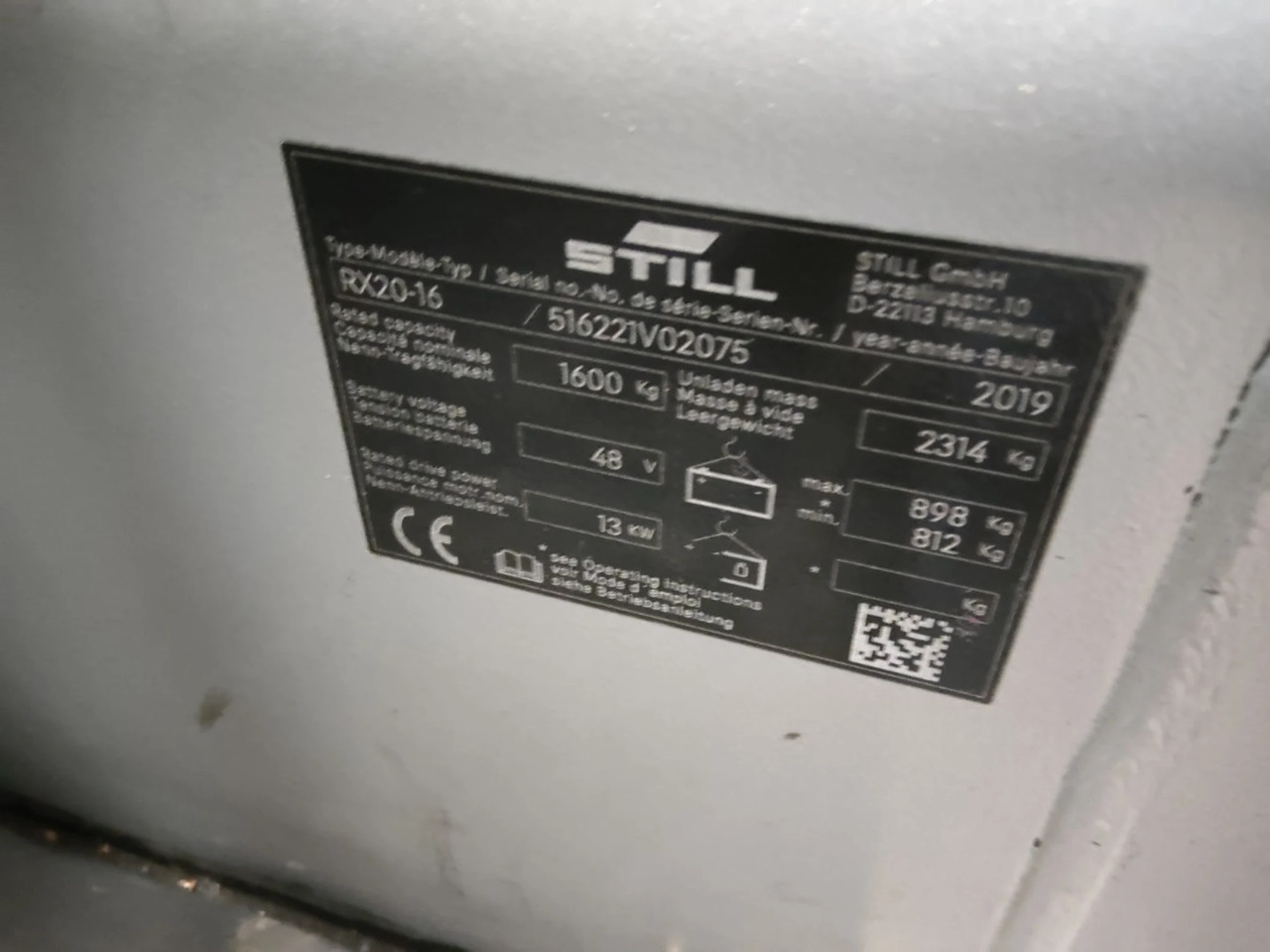 STILL RX20-16/LiIon - Elektrický vysokozdvižný vozík: obrázek 4 STILL RX20-16/LiIon - Elektrický vysokozdvižný vozík: obrázek 4