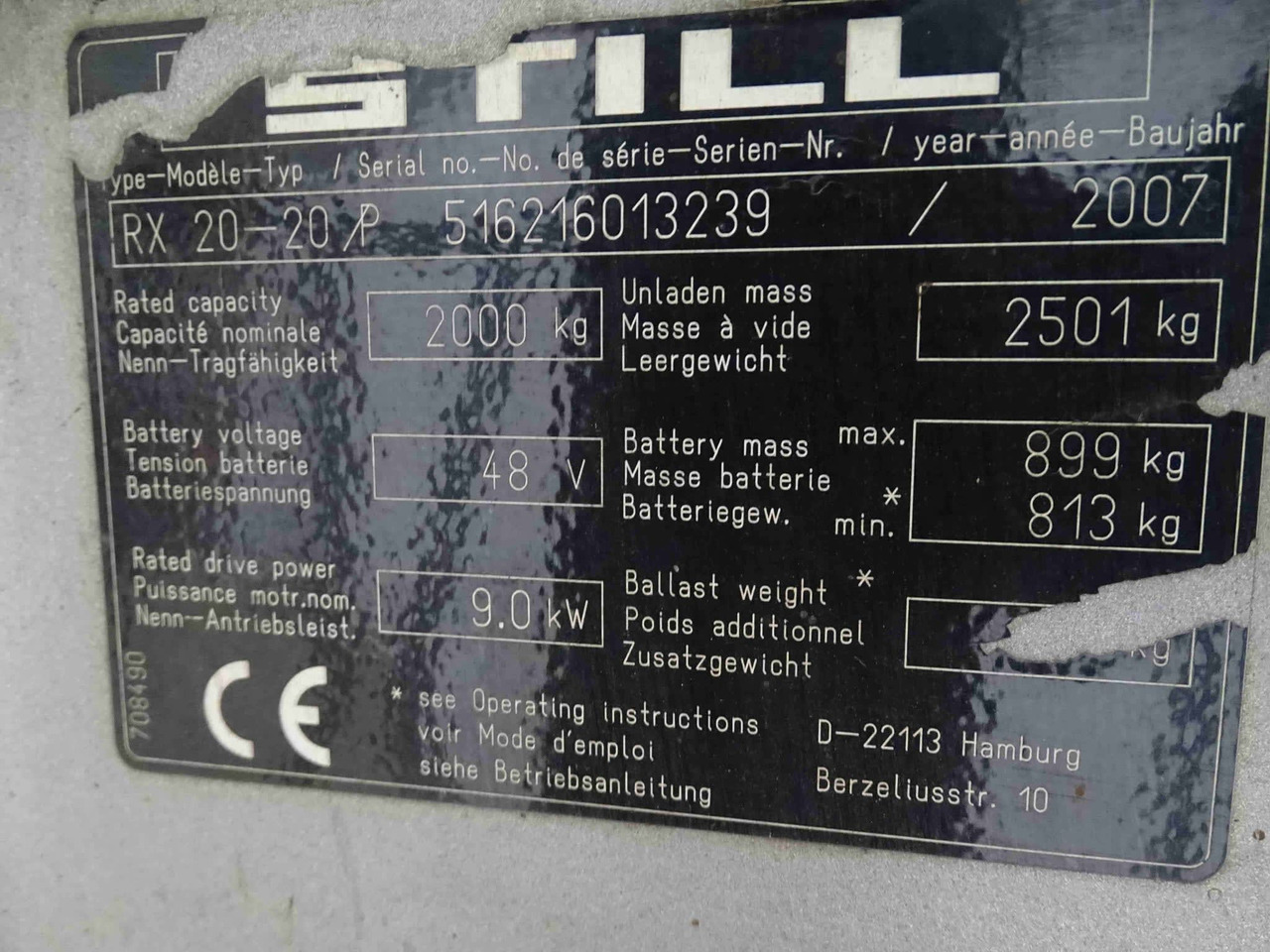 STILL RX20-20P - Elektrický vysokozdvižný vozík: obrázek 2 STILL RX20-20P - Elektrický vysokozdvižný vozík: obrázek 2