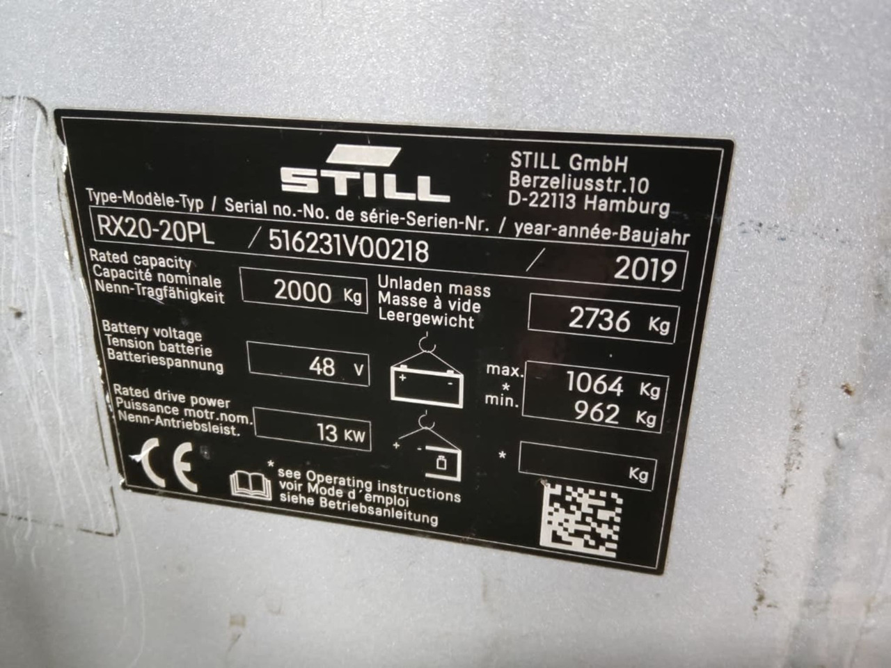 STILL RX20-20PL - Elektrický vysokozdvižný vozík: obrázek 5 STILL RX20-20PL - Elektrický vysokozdvižný vozík: obrázek 5