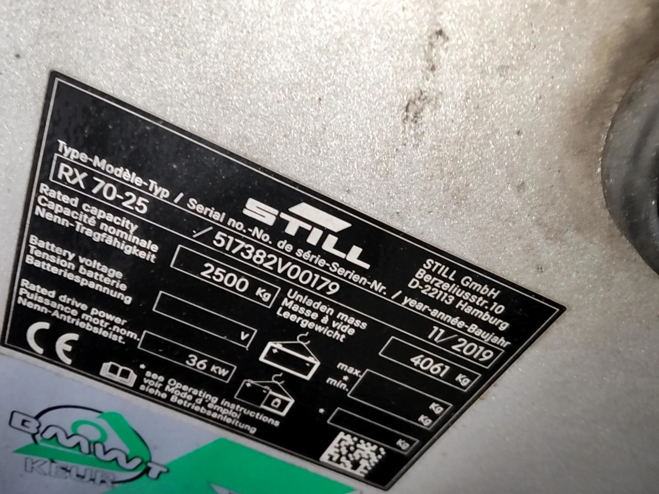 STILL RX70-25 - Dieselový vysokozdvižný vozík: obrázek 5 STILL RX70-25 - Dieselový vysokozdvižný vozík: obrázek 5