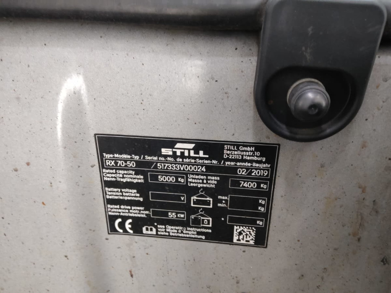 STILL RX70-50 - Dieselový vysokozdvižný vozík: obrázek 5 STILL RX70-50 - Dieselový vysokozdvižný vozík: obrázek 5