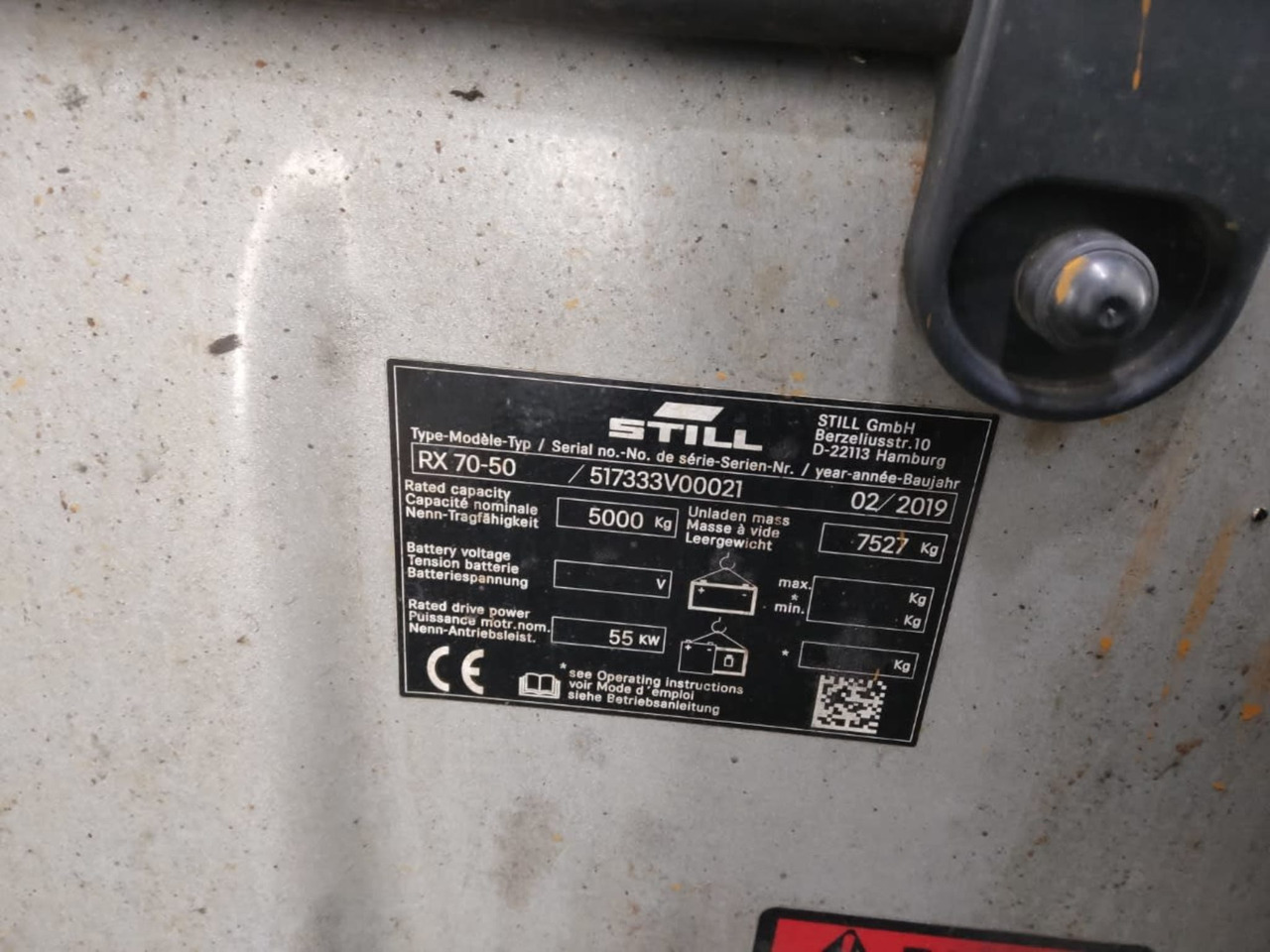 STILL RX70-50 - Dieselový vysokozdvižný vozík: obrázek 5 STILL RX70-50 - Dieselový vysokozdvižný vozík: obrázek 5