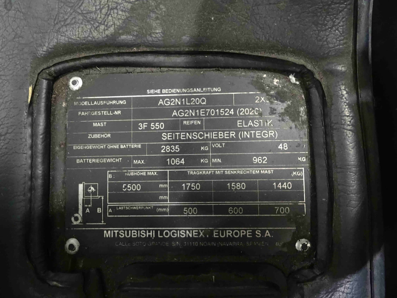 Unicarriers AG2N1L20Q - Elektrický vysokozdvižný vozík: obrázek 2 Unicarriers AG2N1L20Q - Elektrický vysokozdvižný vozík: obrázek 2