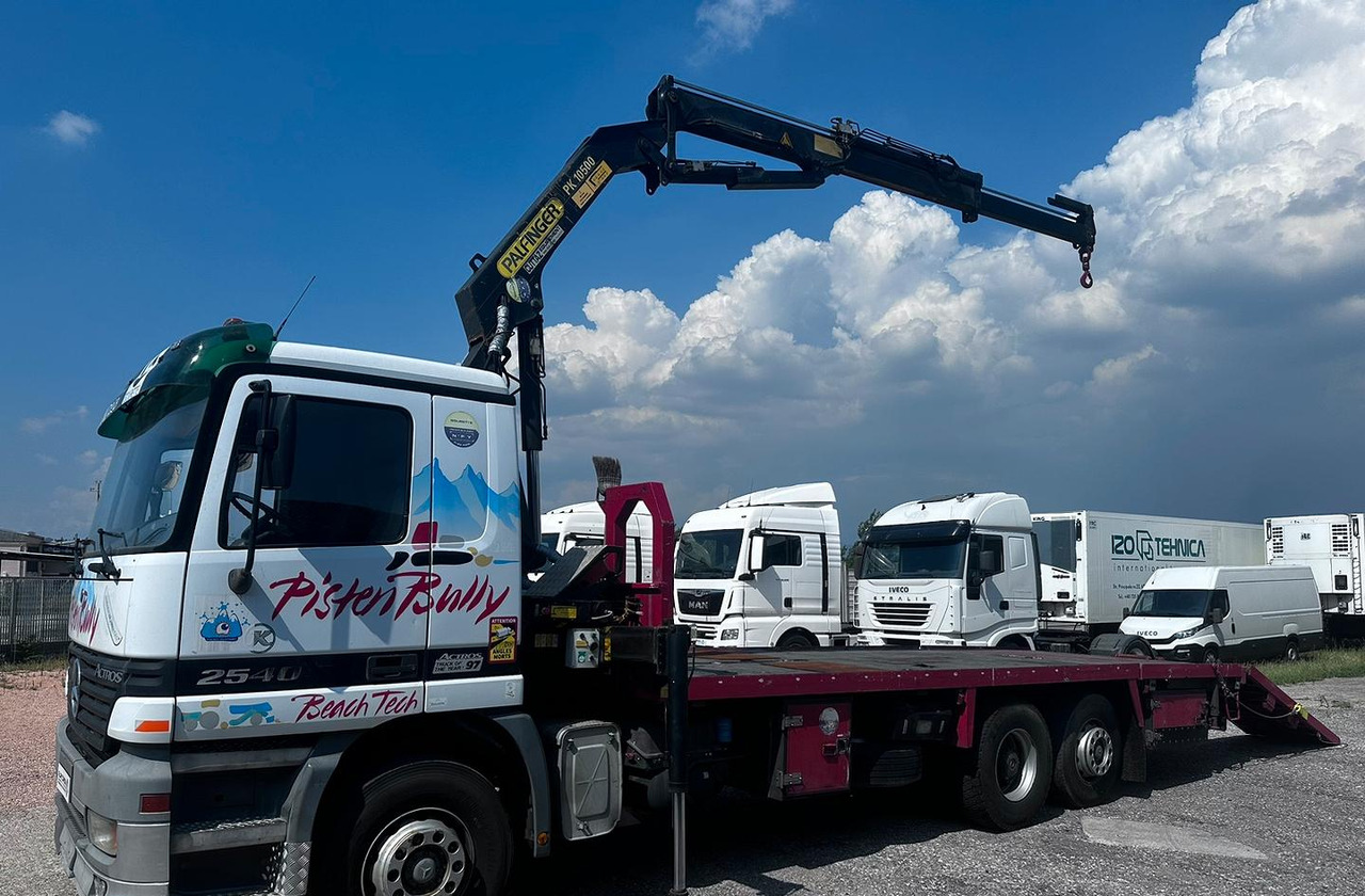 Pianale Mercedes 2540 con gru - Nákladní automobil valníkový/ Plošinový, Auto s hydraulickou rukou: obrázek 3 Pianale Mercedes 2540 con gru - Nákladní automobil valníkový/ Plošinový, Auto s hydraulickou rukou: obrázek 3
