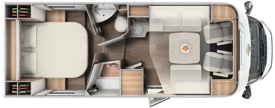 Carado T 459 Edition15 Solar, WR, RFK, SAT/TV uvm.+++ - Polointegrovaný obytný vůz: obrázek 2 Carado T 459 Edition15 Solar, WR, RFK, SAT/TV uvm.+++ - Polointegrovaný obytný vůz: obrázek 2