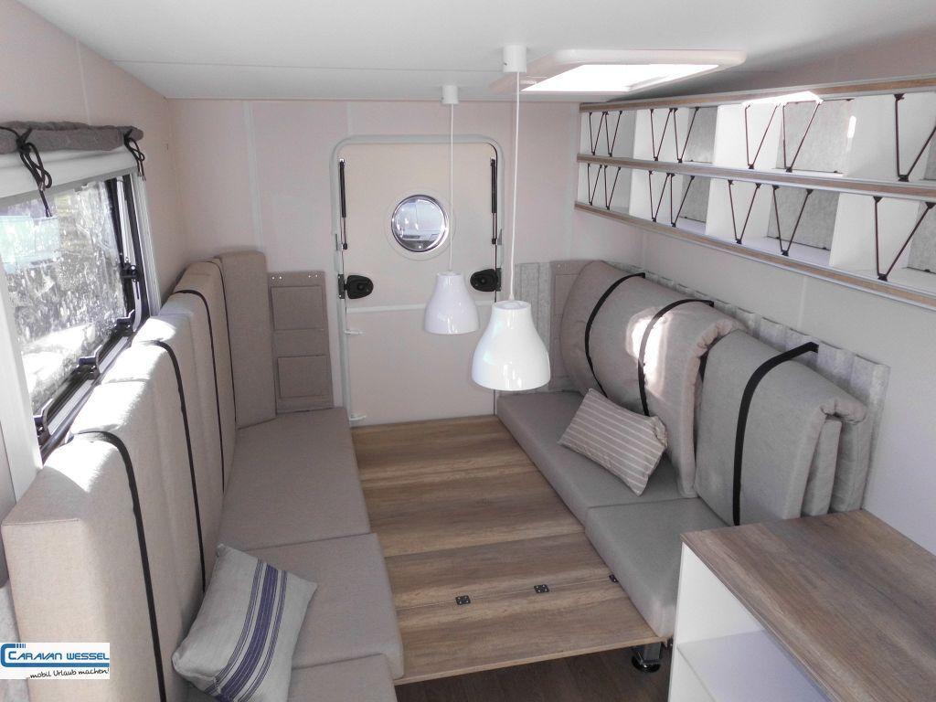 Nový Karavan Hobby Beachy 420 2023 Alufelgen, Staukasten: obrázek 7