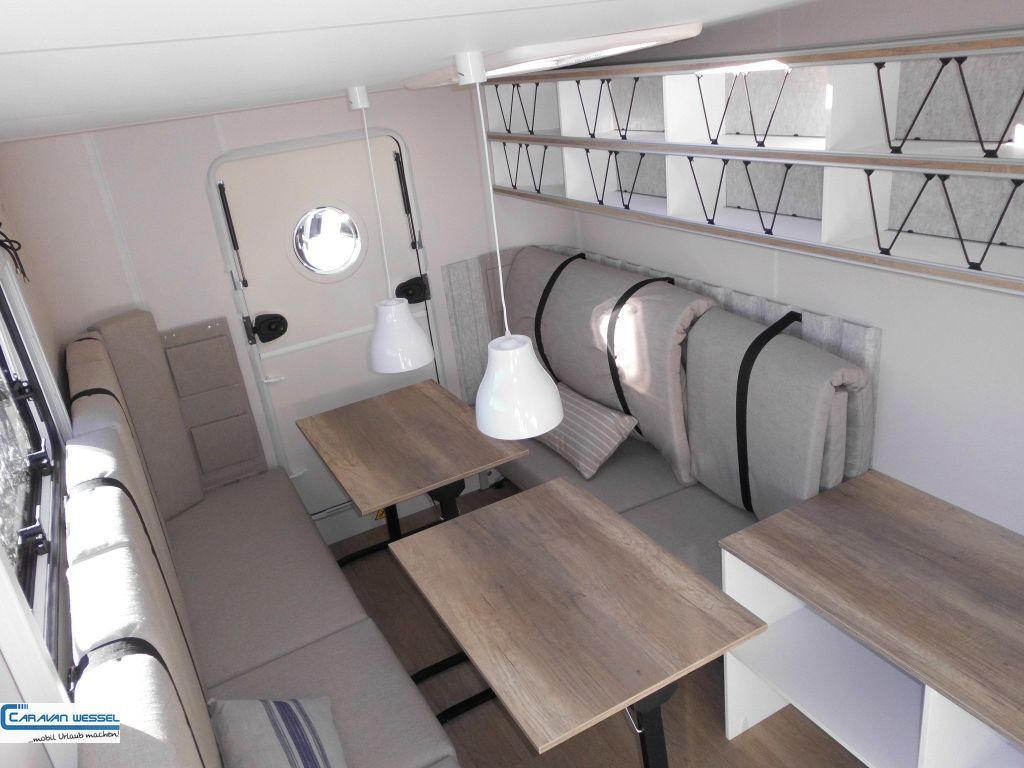 Nový Karavan Hobby Beachy 420 2023 Alufelgen, Staukasten: obrázek 10