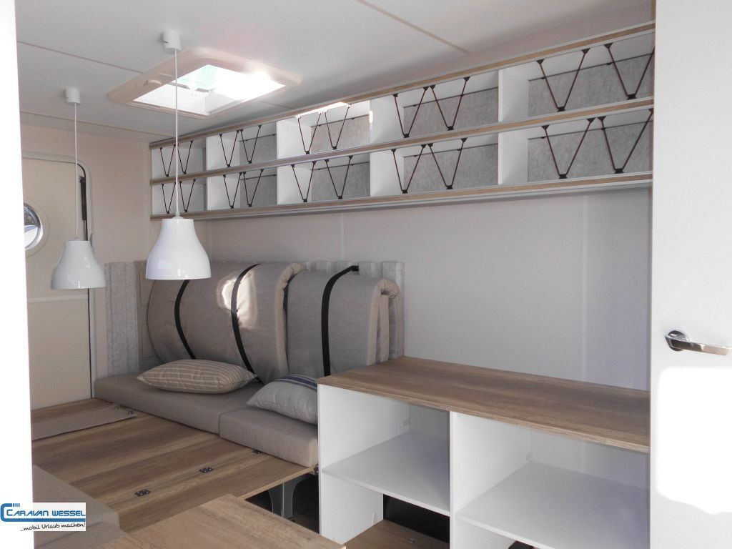 Nový Karavan Hobby Beachy 420 2023 Alufelgen, Staukasten: obrázek 6