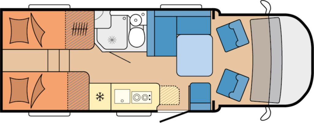 Hobby PRESTIGE T 710 GE 2026 180PS Autom. Voll LED +++ - Polointegrovaný obytný vůz: obrázek 2 Hobby PRESTIGE T 710 GE 2026 180PS Autom. Voll LED +++ - Polointegrovaný obytný vůz: obrázek 2