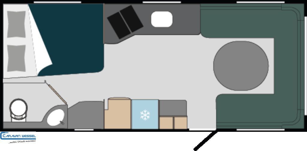 Polar 590 FWA Blueline SONDERMODELL Modellwechsel - Karavan: obrázek 2 Polar 590 FWA Blueline SONDERMODELL Modellwechsel - Karavan: obrázek 2