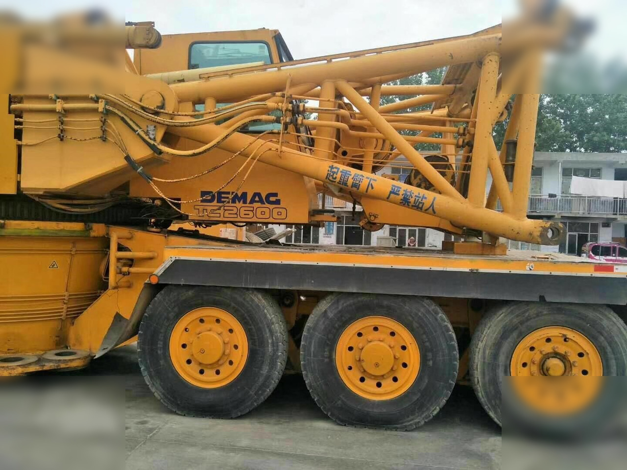 1991 DEMAG TC 2600 - Samostavitelný jeřáb: obrázek 4 1991 DEMAG TC 2600 - Samostavitelný jeřáb: obrázek 4
