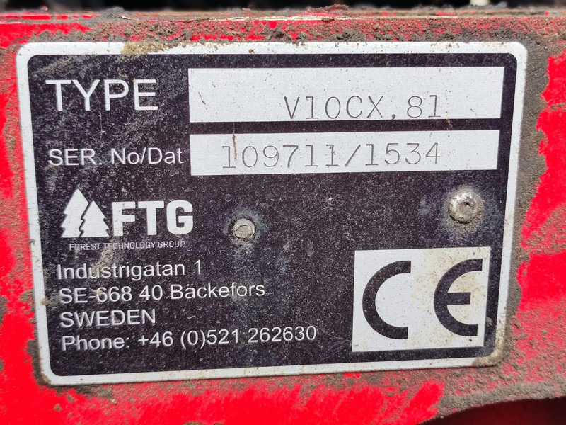 Hydraulická ruka pro Nákladní auto FTG V- KRAN V10CX.81: obrázek 11