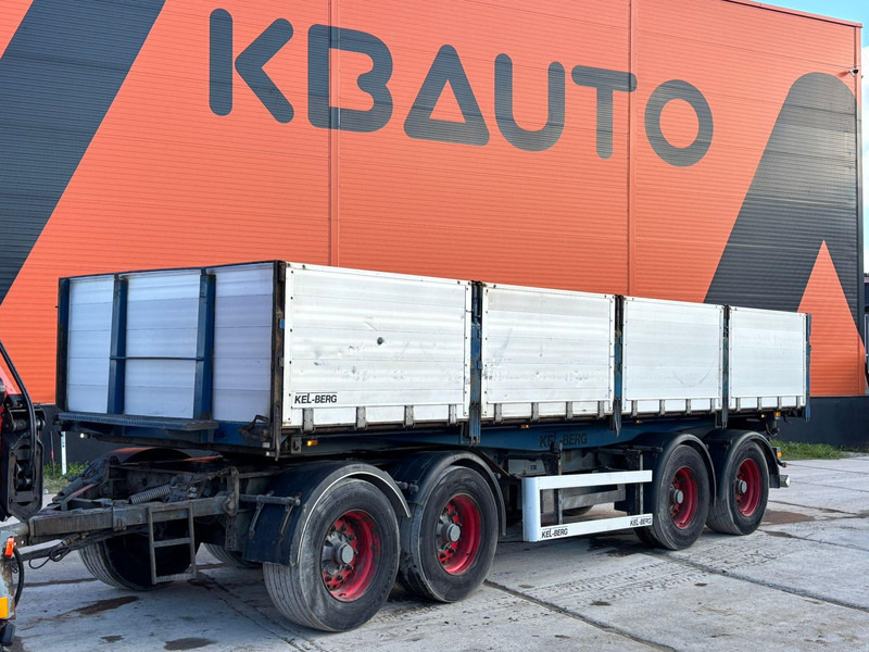 KEL-BERG D32B4 BPW AXLES / EXTENDABLE DRAWBAR / BOX L=7605 mm - Přívěs plato/ Valník: obrázek 1 KEL-BERG D32B4 BPW AXLES / EXTENDABLE DRAWBAR / BOX L=7605 mm - Přívěs plato/ Valník: obrázek 1
