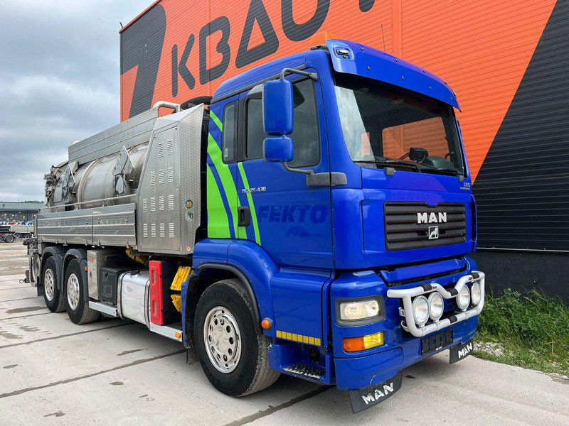 MAN TGA 26.430 6x2*4 TANK 13700 l / VACUUM MORO PM200R - 2283 hours / PRESSURE Pratissoli KF38 - 40 l/min - 150 bar - Čistič odpadových jam: obrázek 3 MAN TGA 26.430 6x2*4 TANK 13700 l / VACUUM MORO PM200R - 2283 hours / PRESSURE Pratissoli KF38 - 40 l/min - 150 bar - Čistič odpadových jam: obrázek 3