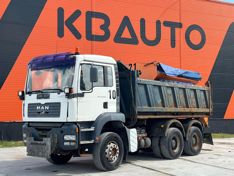 MAN TGA 26.430 6x4 BOX L=5014 mm / POSSIBLE TO BUY WITH SPREADER Schmidt stratos B60 - Sklápěč: obrázek 1 MAN TGA 26.430 6x4 BOX L=5014 mm / POSSIBLE TO BUY WITH SPREADER Schmidt stratos B60 - Sklápěč: obrázek 1