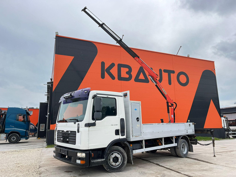 MAN TGL 8.180 4x2 PK4200 YEAR 2013 / PLATFORM L=3710 mm - Nákladní automobil valníkový/ Plošinový, Auto s hydraulickou rukou: obrázek 1 MAN TGL 8.180 4x2 PK4200 YEAR 2013 / PLATFORM L=3710 mm - Nákladní automobil valníkový/ Plošinový, Auto s hydraulickou rukou: obrázek 1