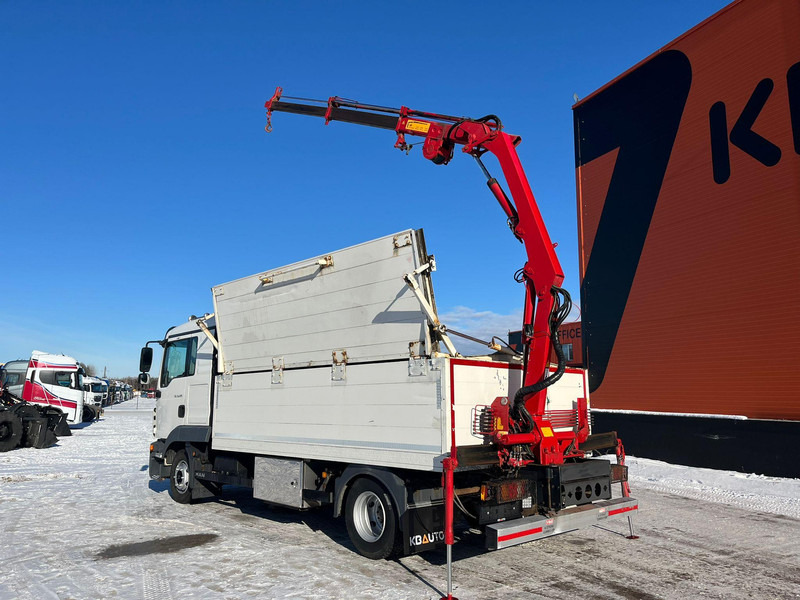 Nákladní automobil valníkový/ Plošinový, Auto s hydraulickou rukou MAN TGL 8.220 4x2 HMF 340 K2 / PLATFORM L=4147 mm: obrázek 9