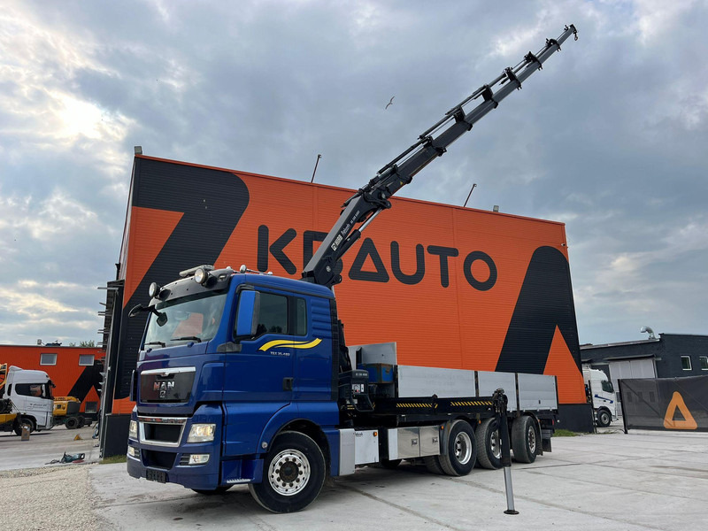 MAN TGX 35.480 8x4*4 HIAB 288E-7 / PLATFORM L=6397 mm - Nákladní automobil valníkový/ Plošinový, Auto s hydraulickou rukou: obrázek 1 MAN TGX 35.480 8x4*4 HIAB 288E-7 / PLATFORM L=6397 mm - Nákladní automobil valníkový/ Plošinový, Auto s hydraulickou rukou: obrázek 1