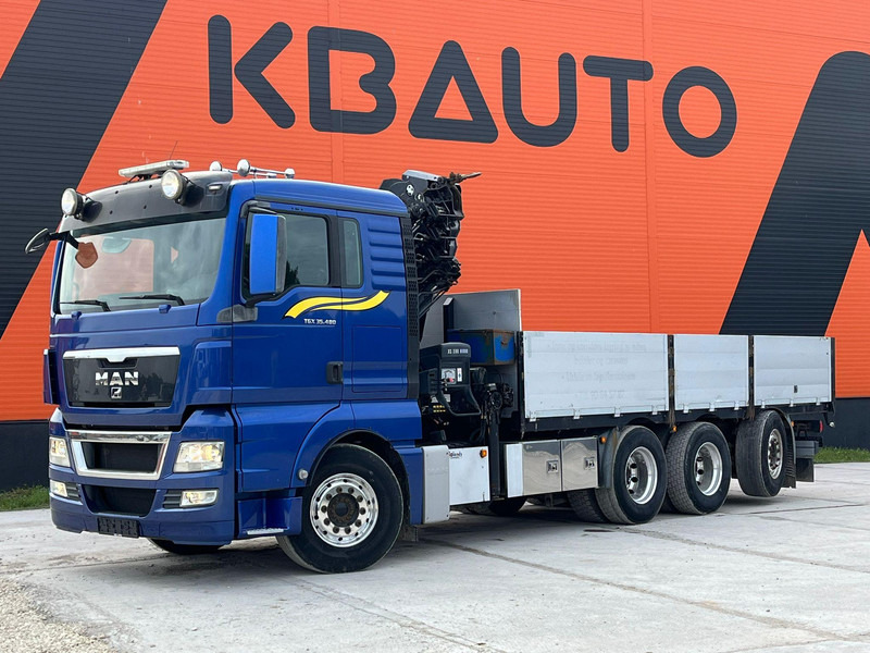 MAN TGX 35.480 8x4*4 HIAB 288E-7 / PLATFORM L=6397 mm - Nákladní automobil valníkový/ Plošinový, Auto s hydraulickou rukou: obrázek 2 MAN TGX 35.480 8x4*4 HIAB 288E-7 / PLATFORM L=6397 mm - Nákladní automobil valníkový/ Plošinový, Auto s hydraulickou rukou: obrázek 2