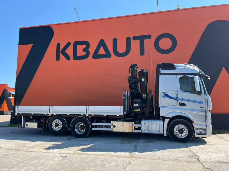 Mercedes-Benz Actros 2551 6x2 HIAB 377-6 HIPRO + JIB / Platform extendable L=6400 -- 7397mm - Nákladní automobil valníkový/ Plošinový, Auto s hydraulickou rukou: obrázek 5 Mercedes-Benz Actros 2551 6x2 HIAB 377-6 HIPRO + JIB / Platform extendable L=6400 -- 7397mm - Nákladní automobil valníkový/ Plošinový, Auto s hydraulickou rukou: obrázek 5