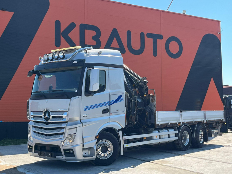 Mercedes-Benz Actros 2551 6x2 HIAB 377-6 HIPRO + JIB / Platform extendable L=6400 -- 7397mm - Nákladní automobil valníkový/ Plošinový, Auto s hydraulickou rukou: obrázek 2 Mercedes-Benz Actros 2551 6x2 HIAB 377-6 HIPRO + JIB / Platform extendable L=6400 -- 7397mm - Nákladní automobil valníkový/ Plošinový, Auto s hydraulickou rukou: obrázek 2