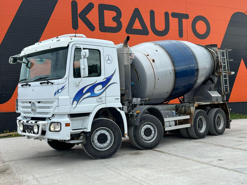 Mercedes-Benz Actros 3241 8x4 MSM 9M 10m3 / FULL STEEL / HUB REDUCTION / CHUTE - Autodomíchávač: obrázek 1 Mercedes-Benz Actros 3241 8x4 MSM 9M 10m3 / FULL STEEL / HUB REDUCTION / CHUTE - Autodomíchávač: obrázek 1