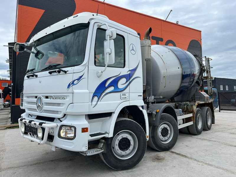 Mercedes-Benz Actros 3241 8x4 MSM 9M 10m3 / FULL STEEL / HUB REDUCTION / CHUTE - Autodomíchávač: obrázek 2 Mercedes-Benz Actros 3241 8x4 MSM 9M 10m3 / FULL STEEL / HUB REDUCTION / CHUTE - Autodomíchávač: obrázek 2