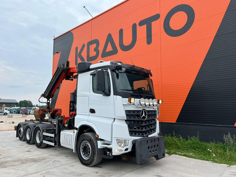 Mercedes-Benz Arocs 3242 8x4 PK22002 / RETARDER / SNOW PLOW EQUIPMENT / GRAPPLE - Hákový nosič kontejnerů, Auto s hydraulickou rukou: obrázek 4 Mercedes-Benz Arocs 3242 8x4 PK22002 / RETARDER / SNOW PLOW EQUIPMENT / GRAPPLE - Hákový nosič kontejnerů, Auto s hydraulickou rukou: obrázek 4