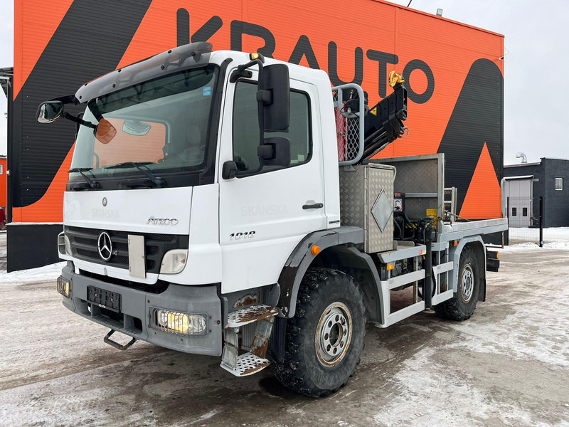 Mercedes-Benz Atego 1018 4x4 Hiab 077 - B3 HiDUO - Nákladní automobil valníkový/ Plošinový, Auto s hydraulickou rukou: obrázek 2 Mercedes-Benz Atego 1018 4x4 Hiab 077 - B3 HiDUO - Nákladní automobil valníkový/ Plošinový, Auto s hydraulickou rukou: obrázek 2