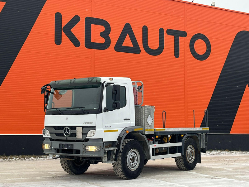 Mercedes-Benz Atego 1018 4x4 ONLY 18844 km ! / FULL STEEL / DRUM BRAKES / PLATFORM L=3500 mm - Nákladní automobil valníkový/ Plošinový: obrázek 1 Mercedes-Benz Atego 1018 4x4 ONLY 18844 km ! / FULL STEEL / DRUM BRAKES / PLATFORM L=3500 mm - Nákladní automobil valníkový/ Plošinový: obrázek 1
