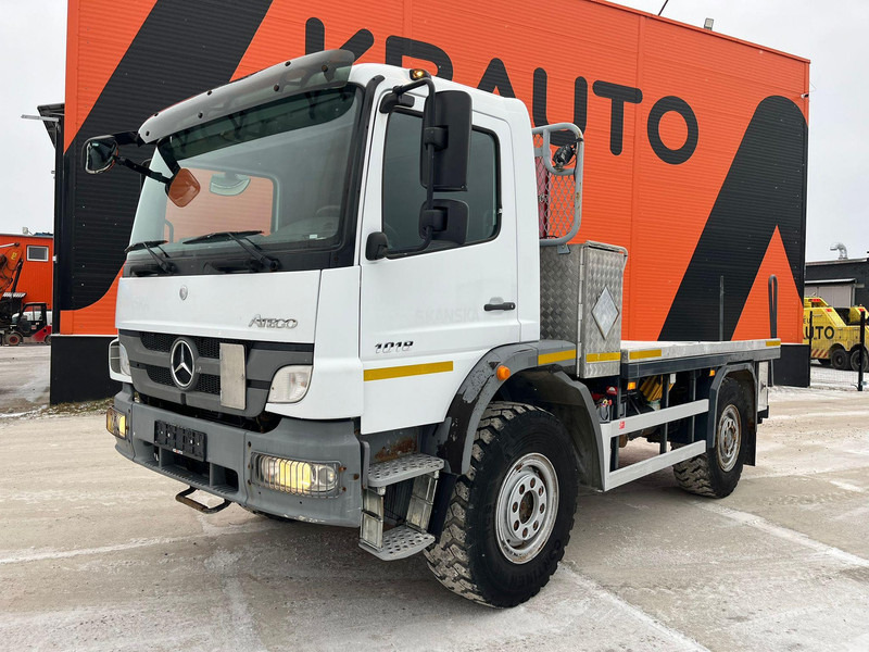 Mercedes-Benz Atego 1018 4x4 ONLY 18844 km ! / FULL STEEL / DRUM BRAKES / PLATFORM L=3500 mm - Nákladní automobil valníkový/ Plošinový: obrázek 2 Mercedes-Benz Atego 1018 4x4 ONLY 18844 km ! / FULL STEEL / DRUM BRAKES / PLATFORM L=3500 mm - Nákladní automobil valníkový/ Plošinový: obrázek 2