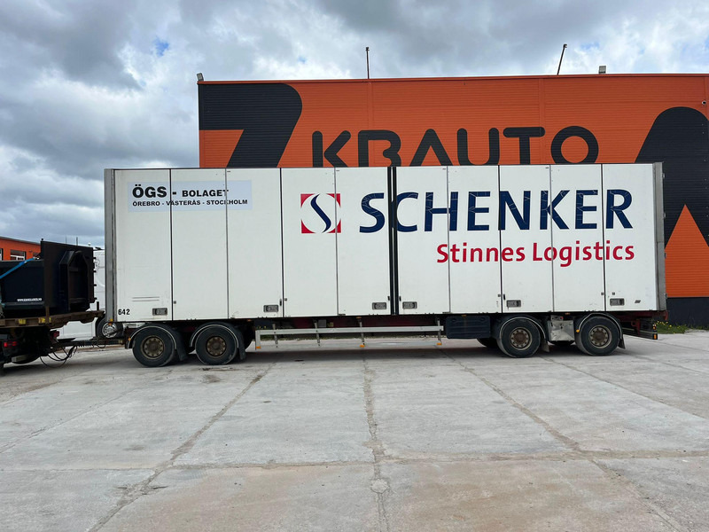 Närko D4ZB13L61 BOX L=12400 mm - Skříňový přívěs: obrázek 3 Närko D4ZB13L61 BOX L=12400 mm - Skříňový přívěs: obrázek 3