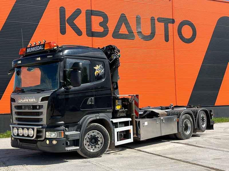 Scania G 440 6x2*4 PK22002 + JIB / PALFINGER 20 ton / L=5000 mm - Hákový nosič kontejnerů, Auto s hydraulickou rukou: obrázek 2 Scania G 440 6x2*4 PK22002 + JIB / PALFINGER 20 ton / L=5000 mm - Hákový nosič kontejnerů, Auto s hydraulickou rukou: obrázek 2
