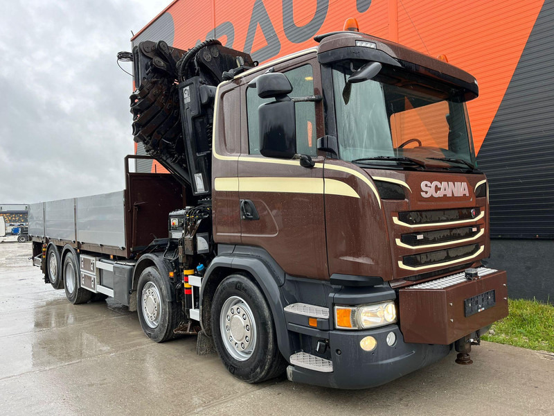 Scania G 450 8x2*6 HIAB 622E-8 + JIB / PLATFORM L=6715 mm - Nákladní automobil valníkový/ Plošinový, Auto s hydraulickou rukou: obrázek 4 Scania G 450 8x2*6 HIAB 622E-8 + JIB / PLATFORM L=6715 mm - Nákladní automobil valníkový/ Plošinový, Auto s hydraulickou rukou: obrázek 4