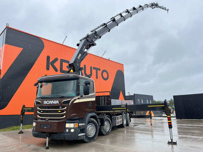 Scania G 450 8x2*6 HIAB 622E-8 + JIB / PLATFORM L=6715 mm - Nákladní automobil valníkový/ Plošinový, Auto s hydraulickou rukou: obrázek 1 Scania G 450 8x2*6 HIAB 622E-8 + JIB / PLATFORM L=6715 mm - Nákladní automobil valníkový/ Plošinový, Auto s hydraulickou rukou: obrázek 1