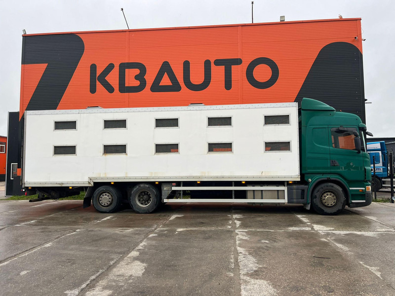 Scania G 480 6x2*4 BOX L=9212 mm / COOLANT LEAKAGE ON 3 RD CYLINDER - Přepravník zvířat: obrázek 5 Scania G 480 6x2*4 BOX L=9212 mm / COOLANT LEAKAGE ON 3 RD CYLINDER - Přepravník zvířat: obrázek 5